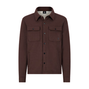 Men's Sherpa Shacket - Cocoa