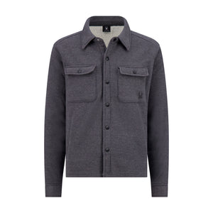 Men's Sherpa Shacket - Gunmetal