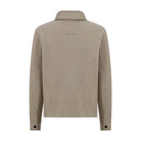 Men's Sherpa Shacket - Stone