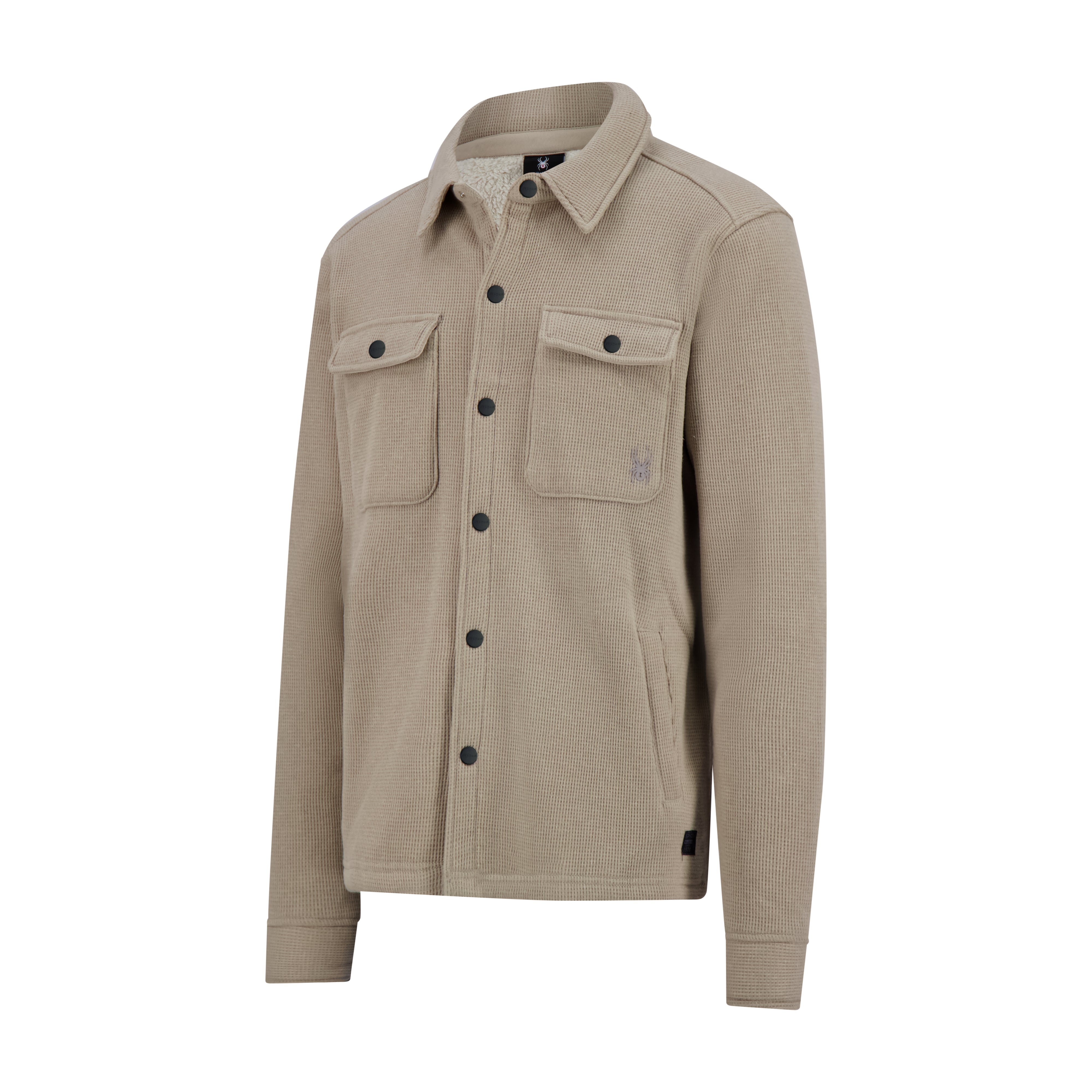 Men's Sherpa Shacket - Stone – Spyder