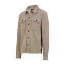 Men's Sherpa Shacket - Stone