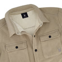 Men's Sherpa Shacket - Stone