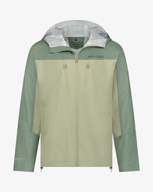 Men's Overcast Rain Jacket - Spruce Green