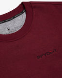 Men's Fleece Crew - Mahogany