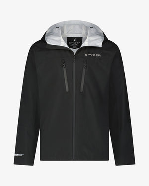 Men's Overcast Rain Jacket - Black
