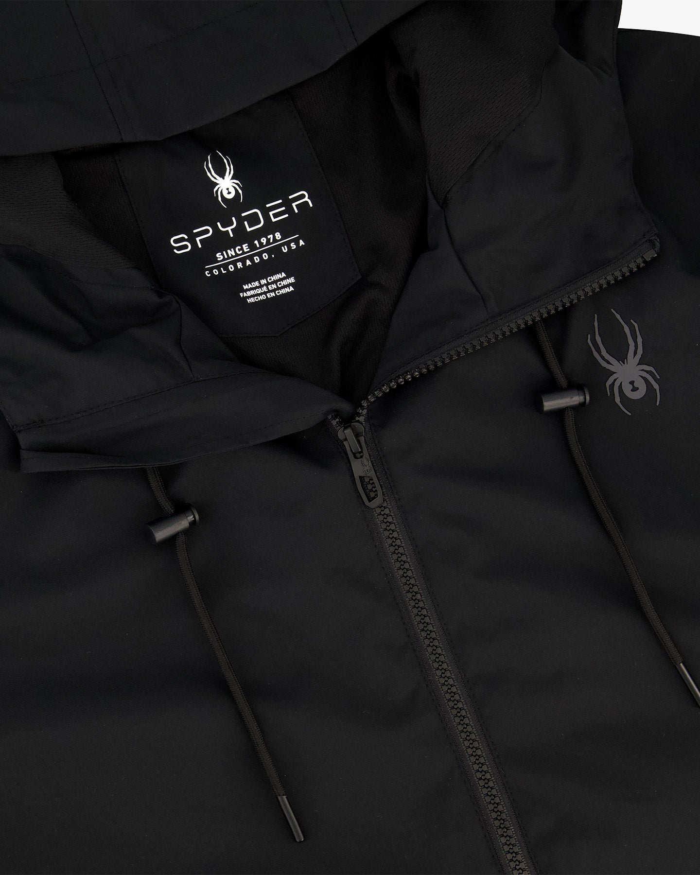 Men's Gale Windbreaker - Black – Spyder