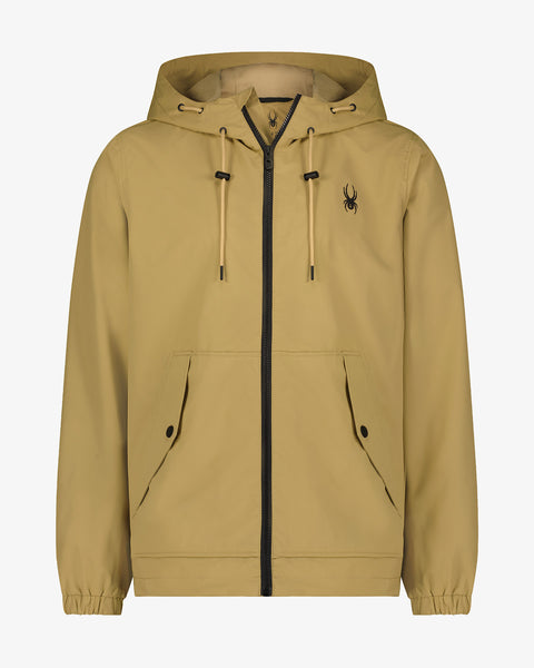 Men's Gale Windbreaker - Khaki – Spyder