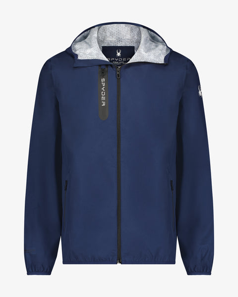 Men's Mountain Mist Rain Jacket - Dark Navy – Spyder