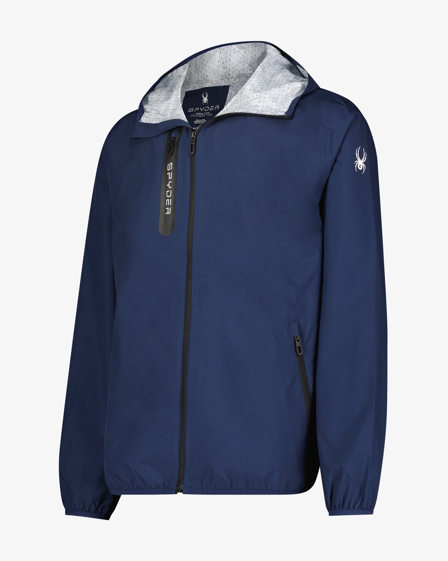 Men's Mountain Mist Rain Jacket - Dark Navy – Spyder