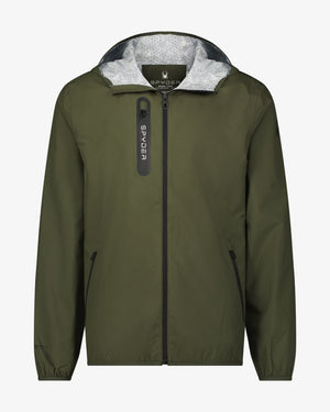 Men's Mountain Mist Rain Jacket - Olive