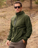 Men's Mountain Mist Rain Jacket - Olive