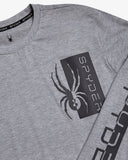 Men's Split Logo Long Sleeve - Heather Grey