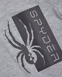 Men's Split Logo Long Sleeve - Heather Grey
