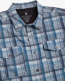 Men's Seaside Collared Shirt - Steel Grey