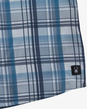 Men's Seaside Collared Shirt - Steel Grey