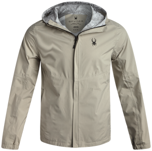 Men's Cloudy Day Rain Jacket - Stone