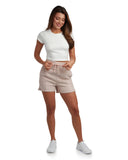 Womens After Class Pintuck - Mushroom