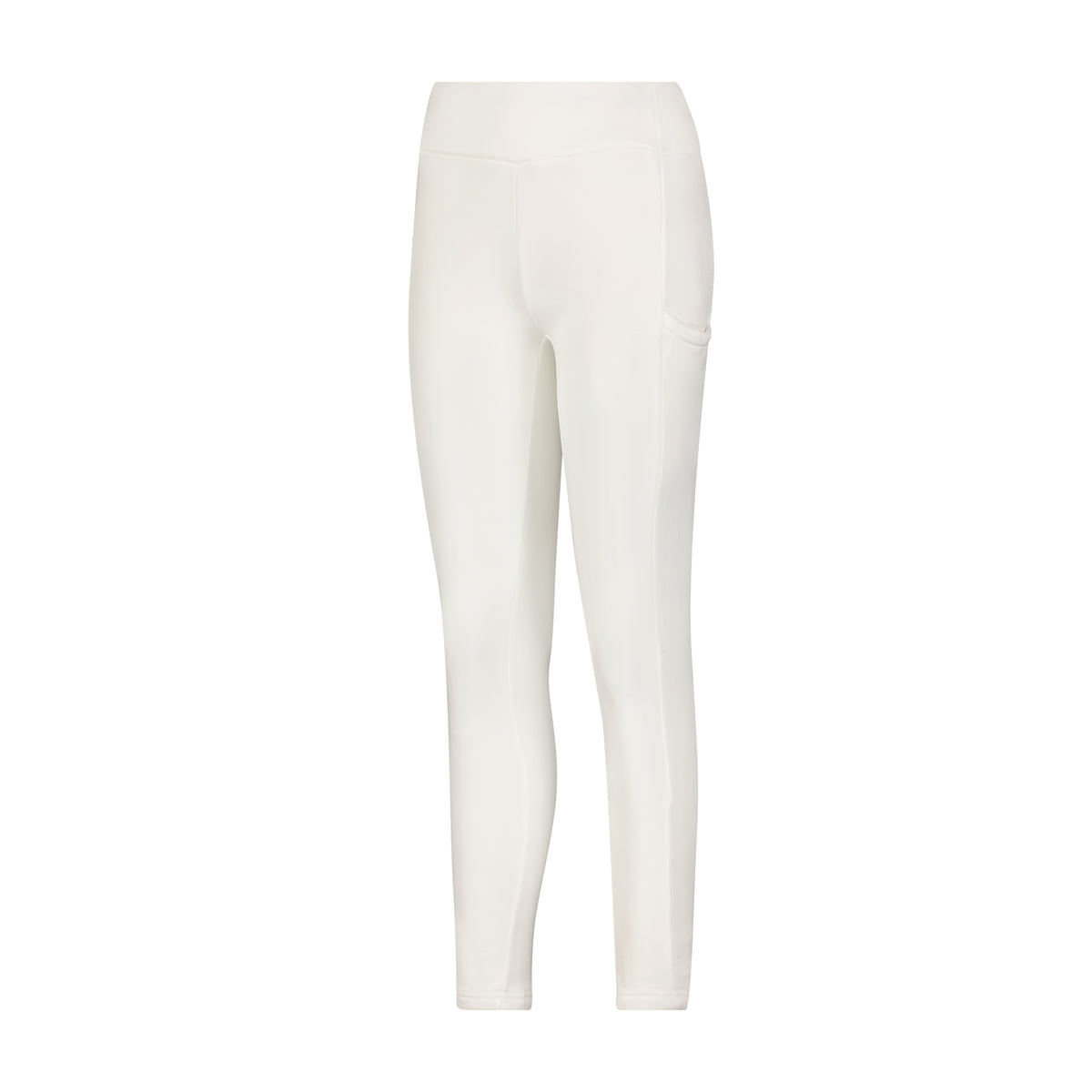 Womens Polar Fleece Legging - Pearl