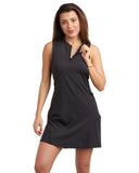 Womens Quarter Zip - Black