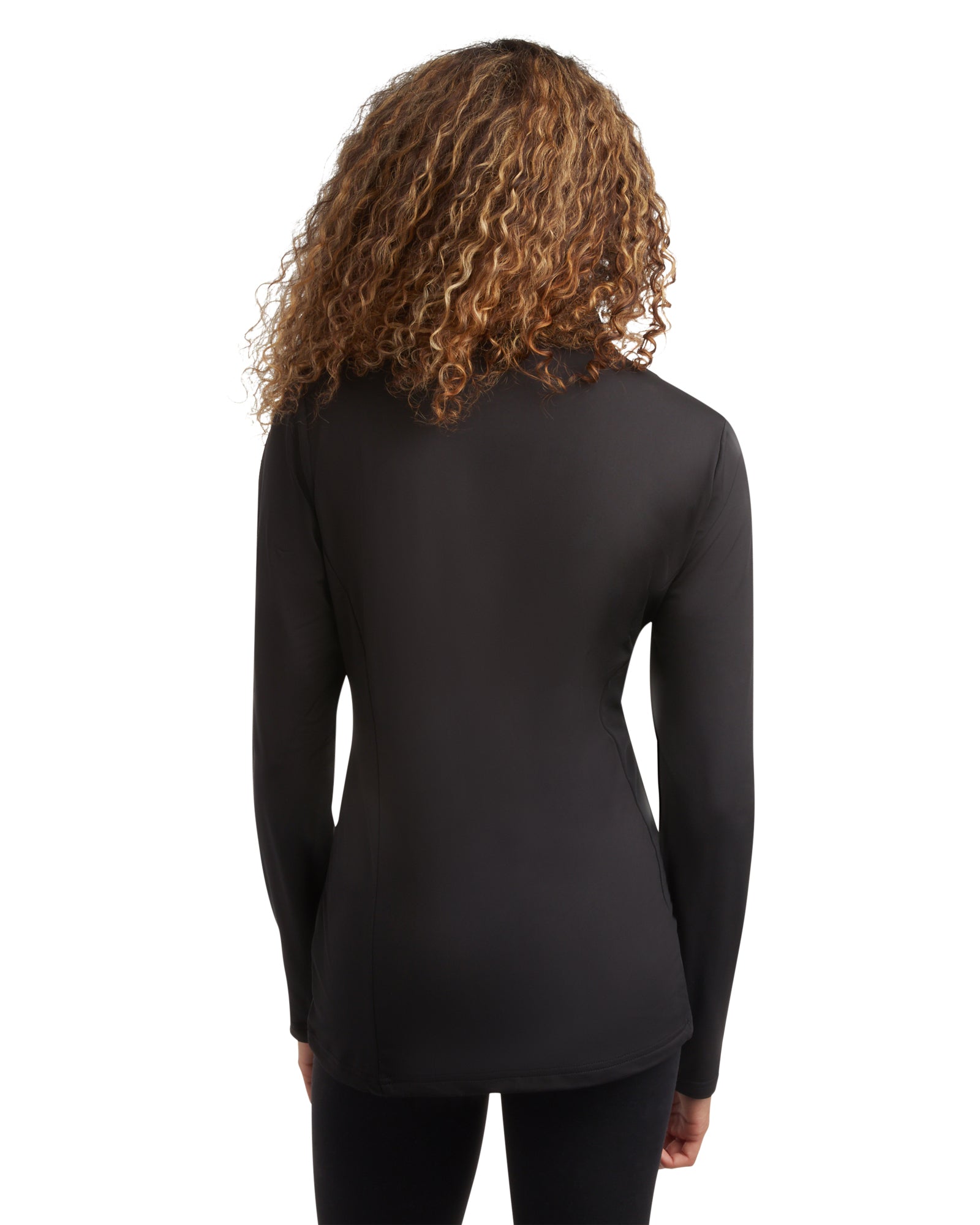 Womens Performance Quarter Zip - Black – Spyder