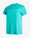 Women's Spyder Short Sleeve - Aquamarine