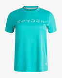 Women's Spyder Short Sleeve - Aquamarine