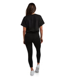 Womens Harmony Boxy - Black