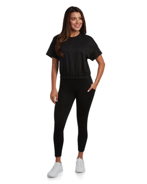 Womens Harmony Boxy - Black