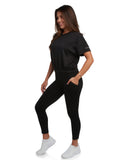 Womens Harmony Boxy - Black