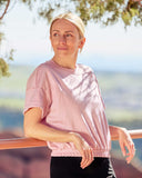 Womens Harmony Boxy Tee - Lilac