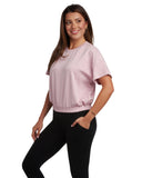 Womens Harmony Boxy Tee - Lilac