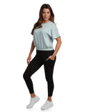 Womens Harmony Boxy - Slate Blue