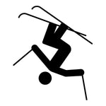 Freestyle skiing icon