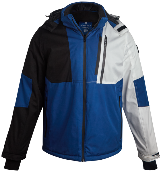 Mens Snow Jacket - Tidal Blue – Spyder