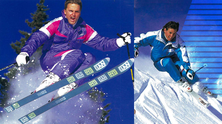 Spyder sponsor US Ski Team 1989