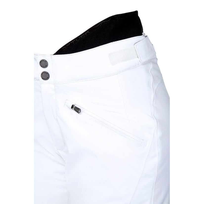 Echo Insulated Ski Pant - White - Womens | Spyder