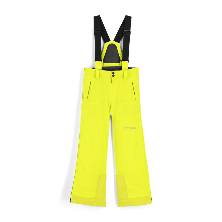 Guard Side Zip Insulated Ski Pant - Citron (Green) - Boys