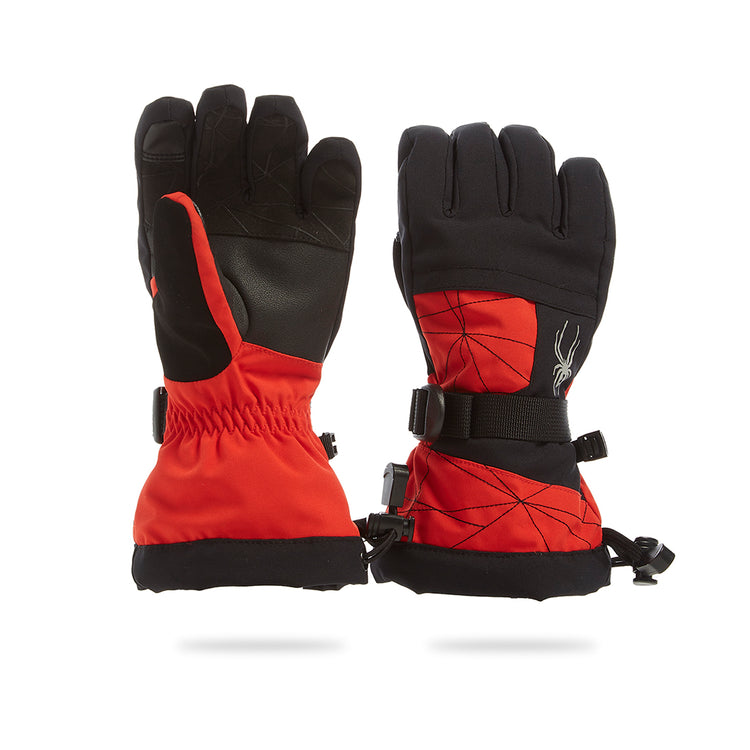 Spyder, Overweb GTX guanti da sci uomo Volcano rosso