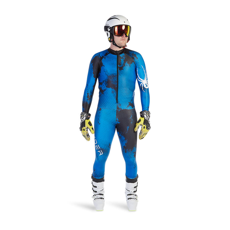 Spyder Men's Performance GS Race Suit - Pink - TeamSkiWear | Ski Racing Shop