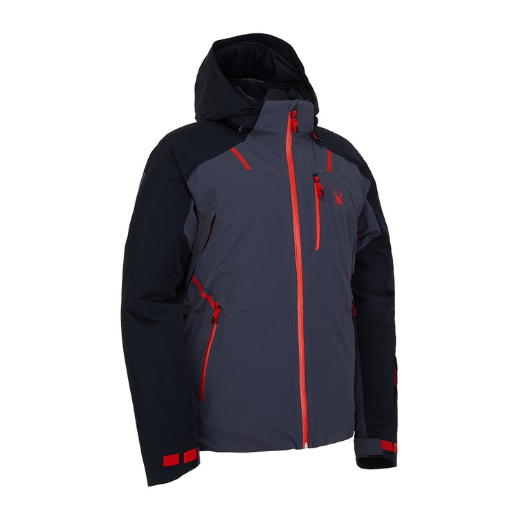 Vanqysh Insulated Ski Jacket - Ebony (Black) - Mens | Spyder