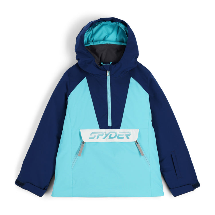 Kaia Insulated Anorak Ski Jacket Bahama Blue (Blue) Girls Spyder