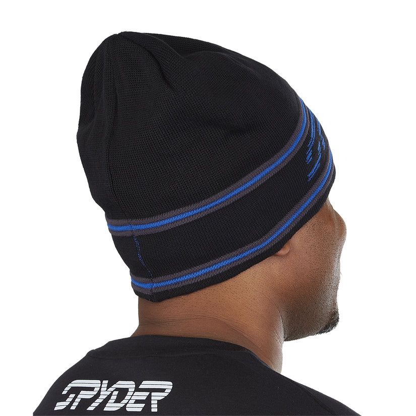 Mens Retro Logo Knit Hat - Black (2022)
