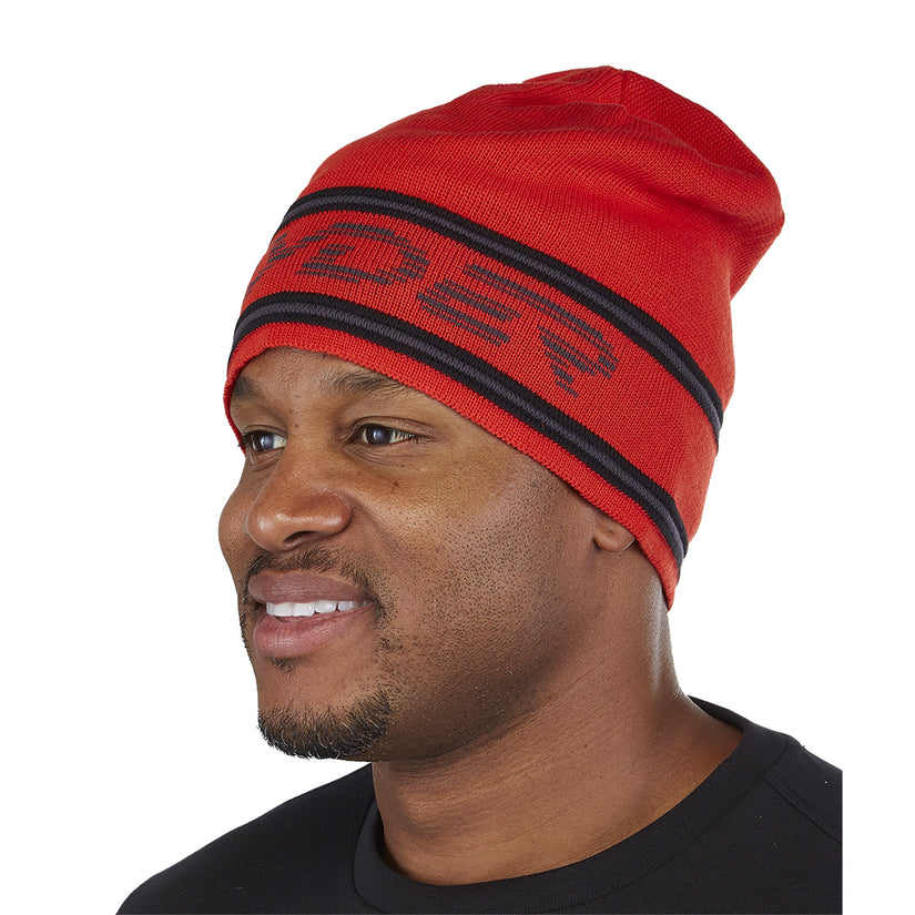 Mens Retro Logo Knit Hat - Volcano (2022)