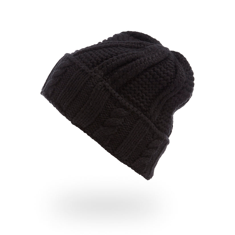 Womens Cable Knit - Black (2022)