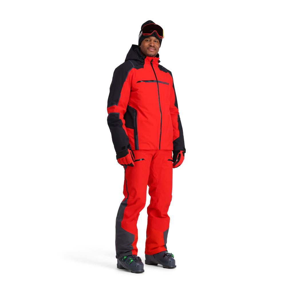 noremid SPIDERJACKET　RED Spyder Womans Ski Jacket Sz.2XL/Red-Black/X-Static