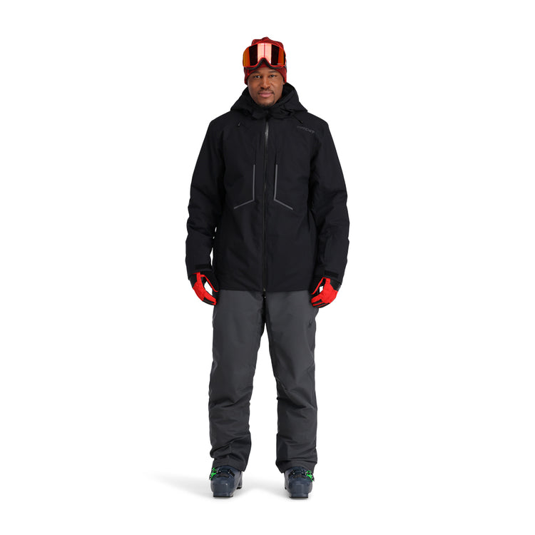 Primer Insulated Ski Jacket Black Mens Spyder