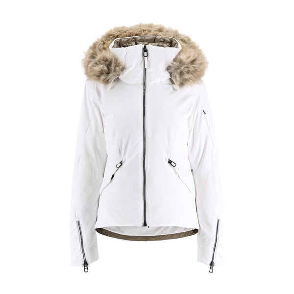 Pinnacle Insulated Ski Jacket - White - Womens | Spyder
