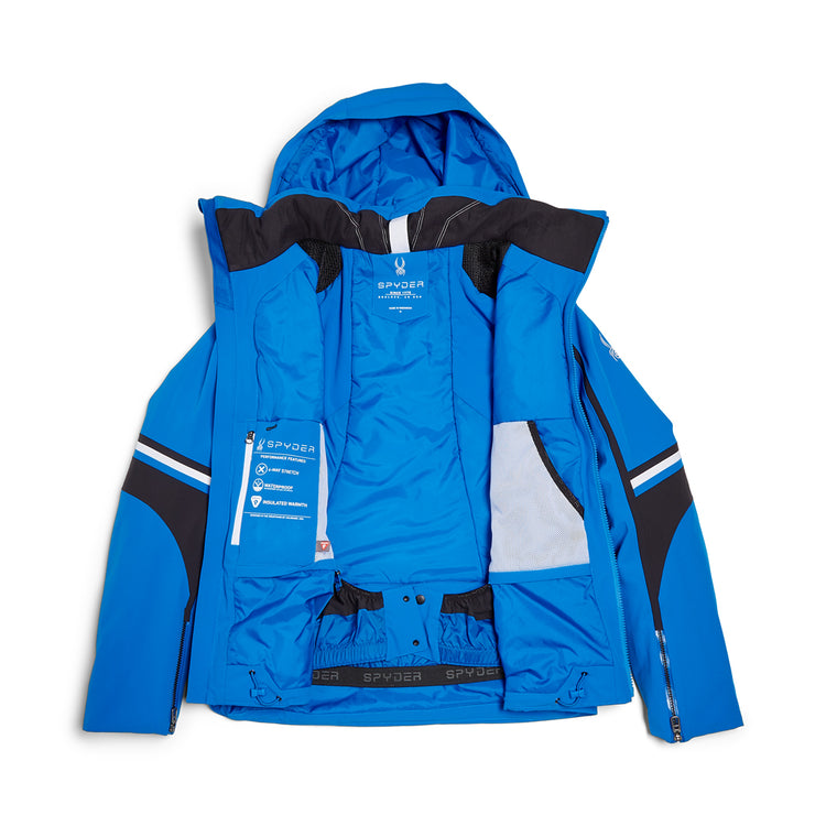Poise Insulated Ski Collegiate - Jacket | - Womens Spyder (Blue)
