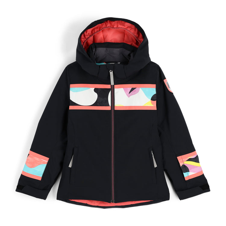 Mila Insulated Ski Jacket - Black - Girls | Spyder