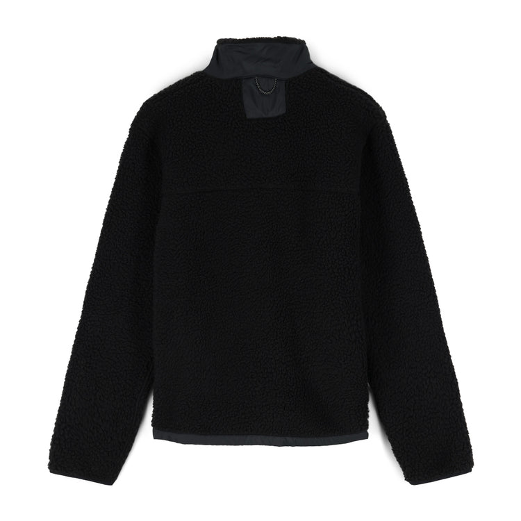 Sherman Sherpa Sweater - Black - Mens | Spyder